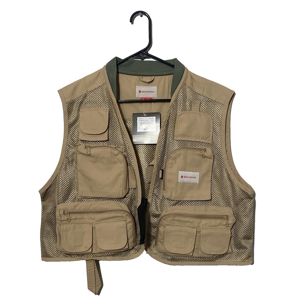 Redington Clark Fork Mesh Vest Fly Fishing Performance Utility Pockets L/XL NWT